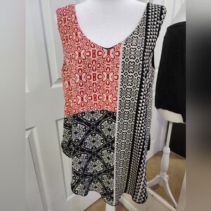 💞3/$24💞 Monroe and Main sleeveless tunic size L